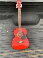 Ventura Red Acoustic Guitar Model VWDORED3/4