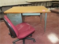 Desk and office Chair