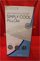 PureLux Gel Memory Foam Simply Cool Pillow