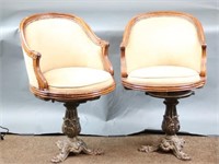 Pair of 19th century Steamship Chairs
