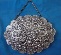 Rare Antique Ornate Coin Silver 900/1000 Vanity