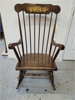 Vintage Wood Rocking Chair