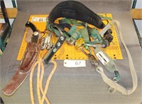 Tree Climbing Belt with Saw & Accessories