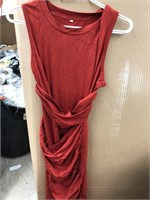 Small one piece red dress