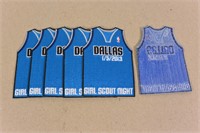 DALLAS MAVERICKS GIRL SCOUT NIGHT PATCHES *NEW*