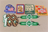 VARIETY OF GIRL SCOUT/BROWNIES PATCHES *NEW*