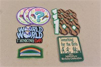 VARIETY OF GIRL SCOUT/BROWNIES PATCHES *NEW*