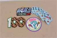 VARIETY OF GIRL SCOUT/BROWNIES PATCHES *NEW*