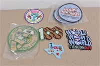 VARIETY OF GIRL SCOUT/BROWNIES PATCHES *NEW*