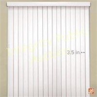 Vertical Louver Vanes 3.5"x84” Crown White Smooth