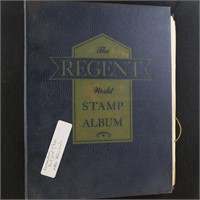 WW Stamps in Album Several Hundred Mint HInged