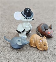 4pc Mini Mice Collection