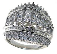 10kt Gold 2.00 ct Diamond Dinner Ring