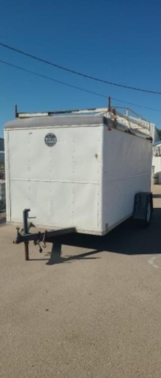 6x12 wells Cargo trailer (NO TITLE) Under 2000