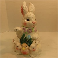 Porcelain Easter Bunny Watering Can