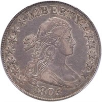 50C 1805/4 PCGS XF45