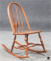 Small Spindleback Rocking Chair