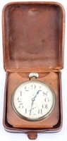 Antique Waltham 8 Day Travel Clock