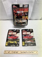 3 New Racing Champions Toy Cars