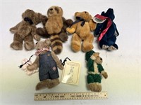 6 Assorted Boyds Bears