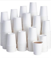 ($73) 400 Pack 8 oz Disposable Paper Coffee Cup