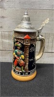 German Beer Stein 7" Tall