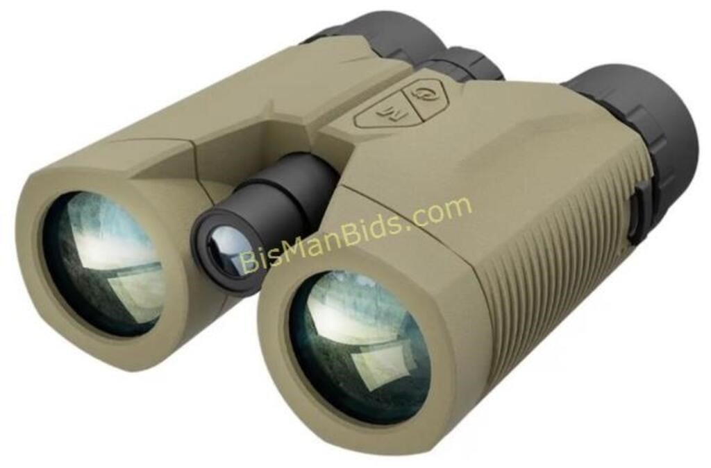 ATN BINO 10-42X LASER BALLISTICS 3000M BROWN