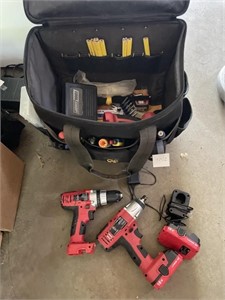 Tool Bag And cordless tools