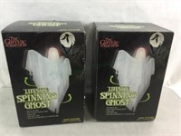 (2) Life Size Spinning Ghosts Halloween Decoration