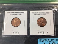 Brilliant Uncirculated Old Wheat Cents
