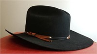 STETSON 4X BLACK BEAVER COWBOY HAT