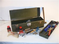 Gun/Rifle Cleaning Supplies in Toolbox
