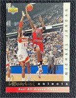 1992-93 Upper Deck Michael Jordan Jerry West Selec