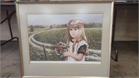 PATI BANNISTER Signed,#d Lithograph "EMILY"
