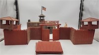 Vintage Louis Marx Fort Apache Play Set