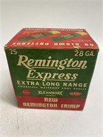 Full Box Remington Express 28 Gauge Shotgun