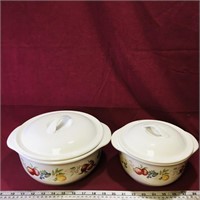 Large & Small Corelle Casserole Dishes