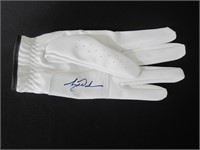 Tiger Woods signed golf glove COA
