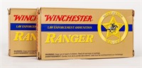 Ammo 2  Boxes 40 S&W Winchester  Ammo 100 Rds