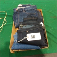 Flat of jeans