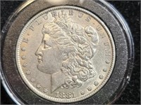 1881 Morgan Dollar