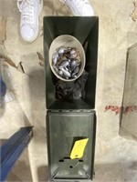 Lead Fishing Pcs. w/ Ammo Box