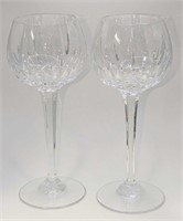 2 8" Artic Lights Wine Glasses A