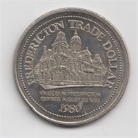 1980 Fredericton NB $1 Trade Token