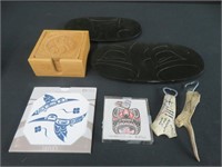 ASSORTED 1st NATIONS ITEMS - SEE LIST DESCRIPTION
