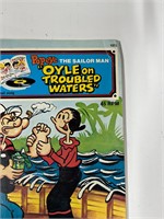 1975 Peter Pan Popeye The Sailor Man Book/Record