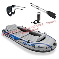 Intex Excursion 5 Person Inflatable Fishing Boat