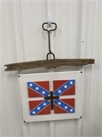Confederate Flag Wall Decor Handmade