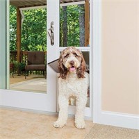 PetSafe XL Sliding Glass Pet Door, White