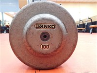 100 lb. Ivanko Barbell